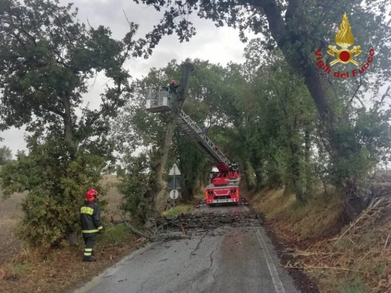 Maltempo, oltre 2 mila interventi dei Vigili del Fuoco