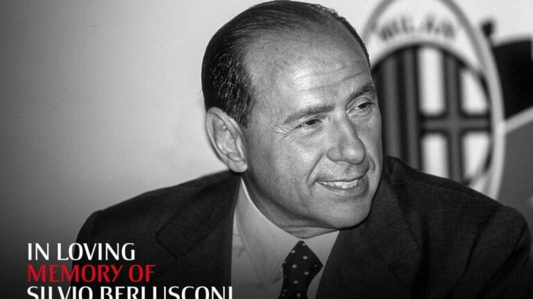Il Milan saluta Berlusconi: “Nella storia e nel cuore”