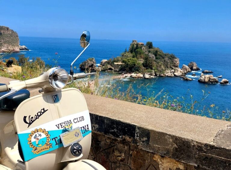 Vespa Club Taormina, l’11 giugno il 2° Raid dello Ionio Isola Bella Vespa Club Taormina, l’11 giugno il 2° Raid dello Ionio Isola Bella