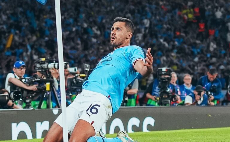 Manchester City-Inter 1-0, Rodri manda in estasi Guardiola Manchester City-Inter 1-0, Rodri manda in estasi Guardiola