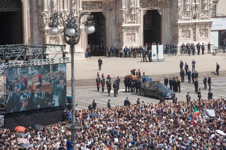 I funerali di Stato per Silvio Berlusconi