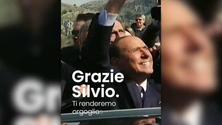 Il video che Giorgia Meloni ha dedicato a Berlusconi