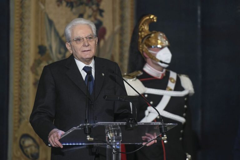 Mattarella: “L’acqua è un bene comune prezioso e non è illimitato”