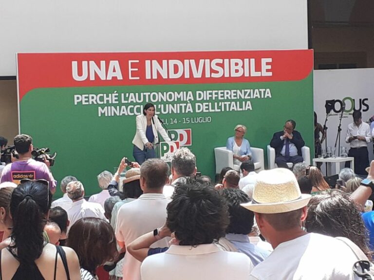 Autonomia, Schlein: “Progetto che scavalca il Parlamento”
