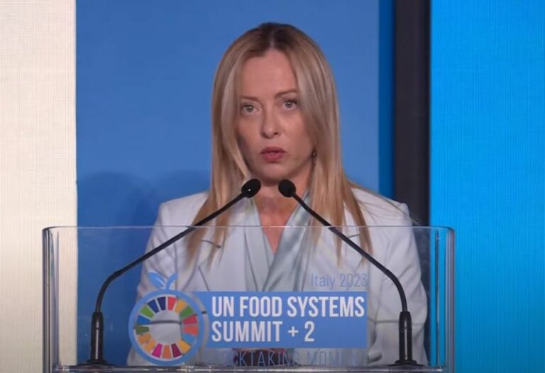 Meloni: “Assicurare a tutti il diritto a non dover emigrare”