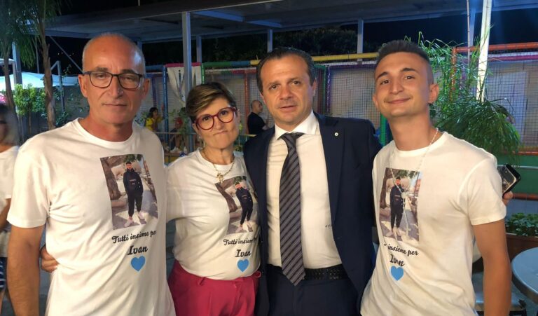 Il cuore di Taormina per Ivan: forza ragazzo, non mollare!