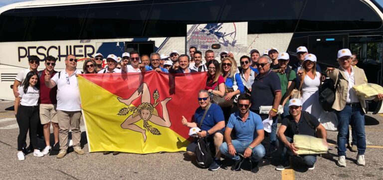 Il sindaco di Taormina a Ponti sul Mincio: “Stasera il duello con i leghisti”