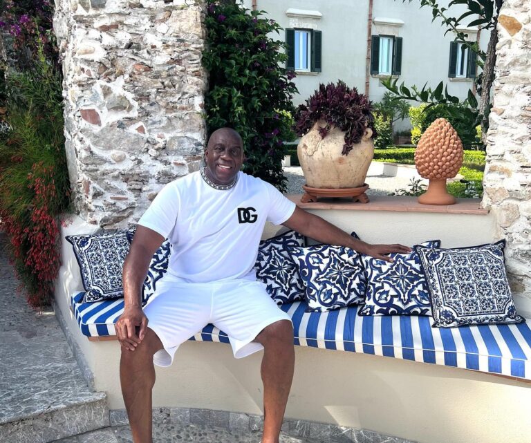 Magic Johnson a Taormina: “Città fantastica”