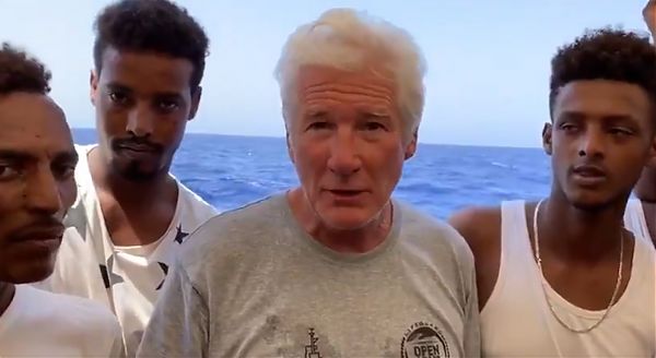Processo Open Arms: a ottobre in aula Richard Gere