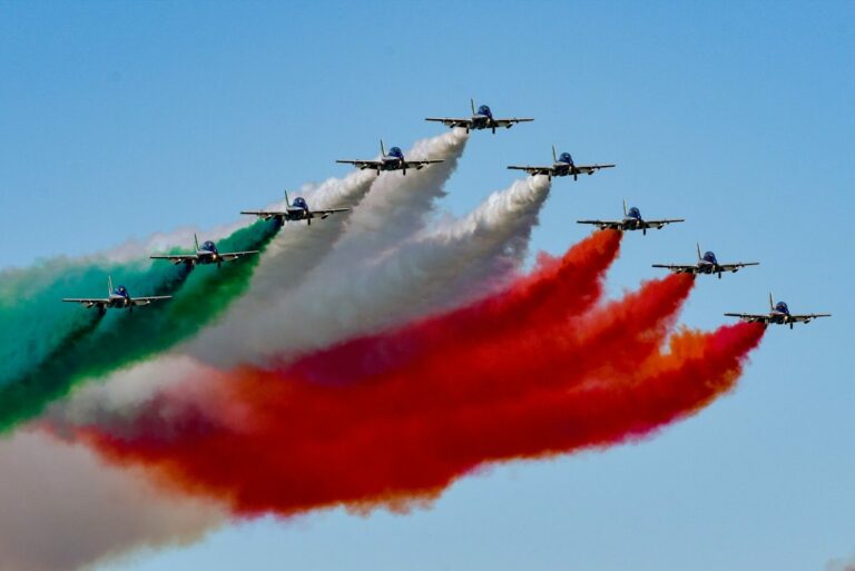 Tornano le Frecce Tricolori in Sicilia