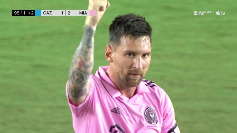 Messi da urlo al debutto negli Usa: magia al 94′