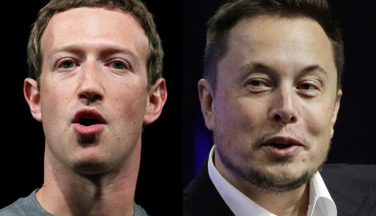 Elon Musk e Mark Zuckerberg, duello epico in Italia