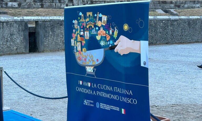 Svelato il logo della candidatura della “cucina italiana” a patrimonio Unesco