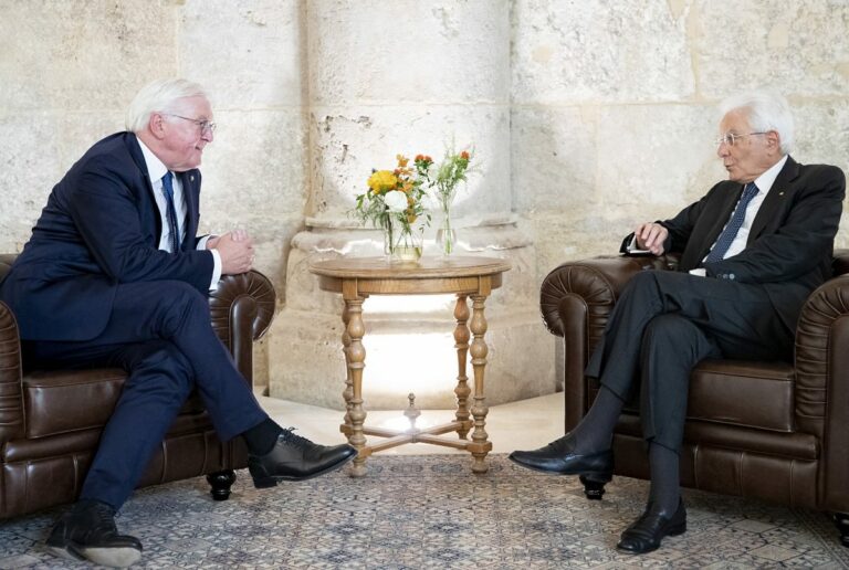 Mattarella e Steinmeier a Siracusa: “Forte legame tra Italia e Germania”