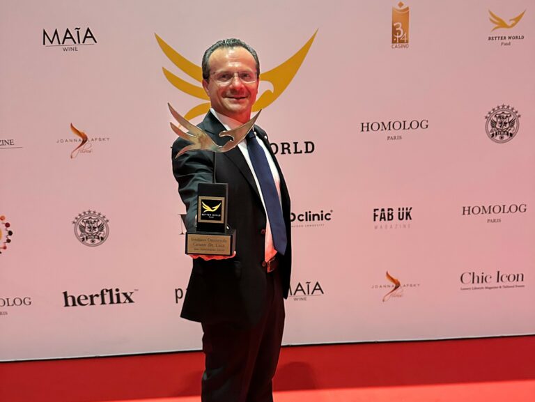Il sindaco di Taormina premiato al Better World Fund a Venezia