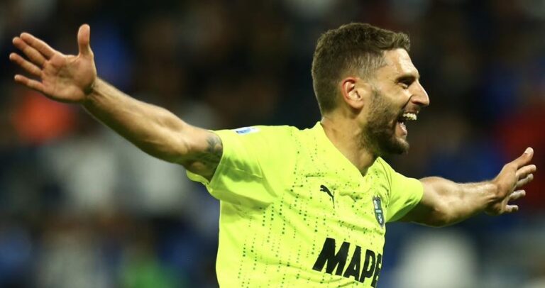Sassuolo-Juventus 4-2, Berardi affonda Allegri