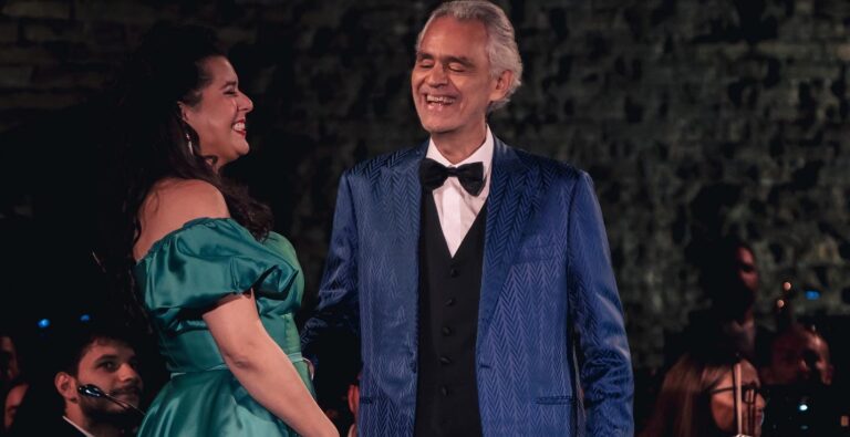 Bocelli: “Cantare a Taormina è un privilegio, qui è la mia seconda terra”