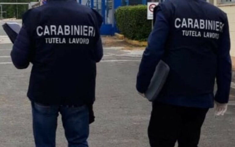 Sicurezza sul lavoro: controlli dei CC di Taormina, 41 mila euro di sanzioni