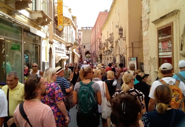 Settembre con il pienone a Taormina: occupato il 93% dei posti letto