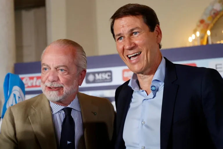 Garcia: “Avanti sereno”, De Laurentiis: “Leggo invenzIoni”