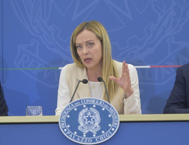 Meloni: “Bilancio del primo anno? Rivendico aiuti a famiglie e imprese”