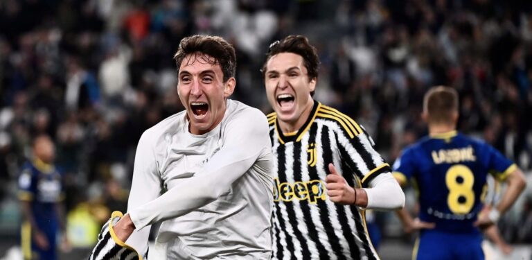 Juventus-Verona 1-0, Max in vetta con Cambiaso