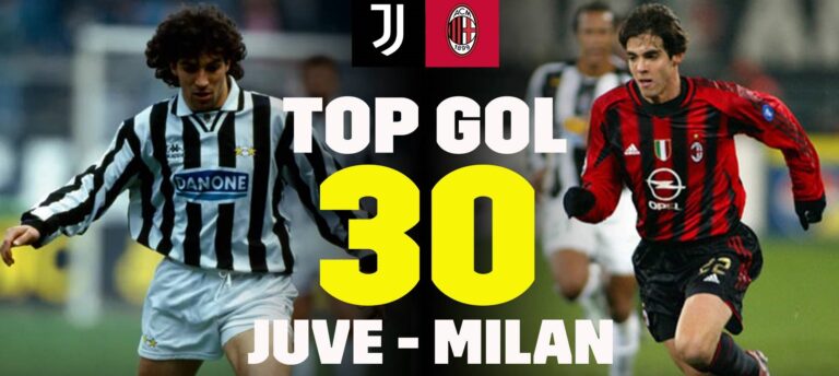 Milan-Juve, la top 30 gol del superclassico