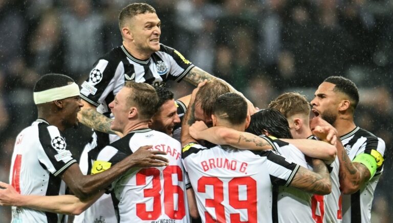 Newcastle-Psg 4-1, poker magpies
