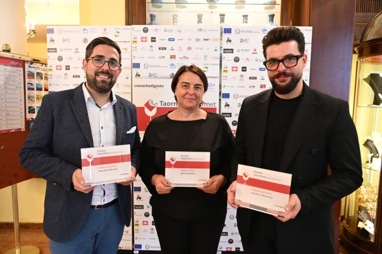 Taormina Gourmet 2023: premiati i migliori sommelier e maître