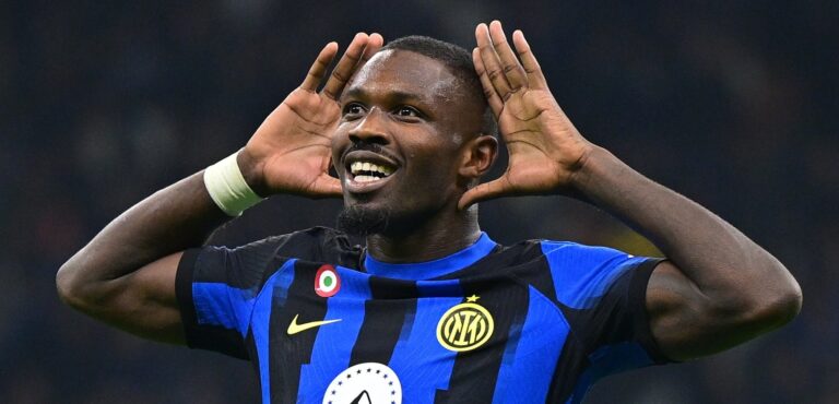 Inter-Roma 1-0, Thuram affonda Mou