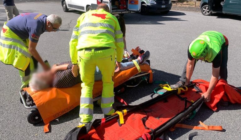 Etna, turista americana soccorsa e trasportata a Taormina
