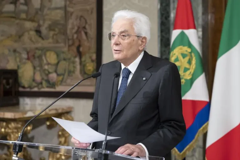 Medio Oriente, Mattarella: “Unica soluzione di pace due popoli due stati”