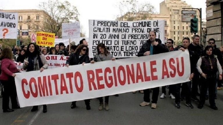 Personale Asu svolgerà 36 ore fino al 31 dicembre