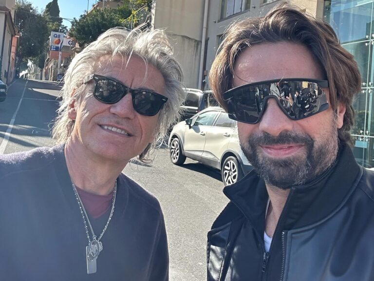 Ligabue a Taormina prima del doppio concerto al Palarescifina Ligabue a Taormina prima del doppio concerto al Palarescifina
