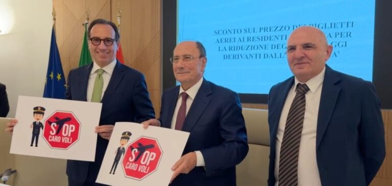 Caro voli Sicilia, sconto fino al 50% ai residenti nell’isola