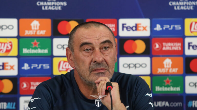 Sarri verso il derby: “La Roma giocherà un amichevole a Praga”