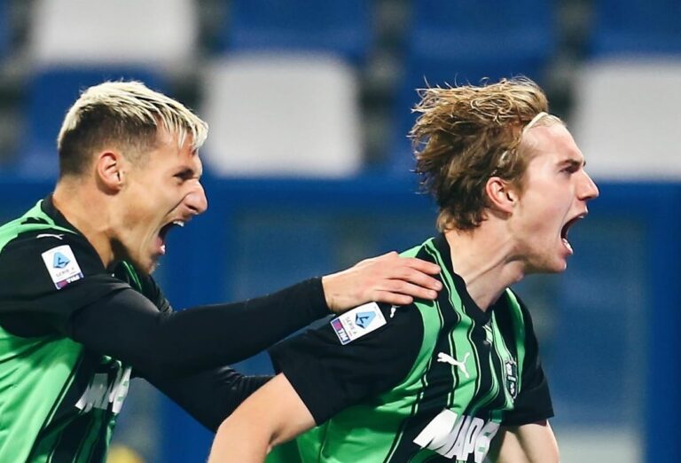 Sassuolo-Salernitana 2-2, Thorstvedt beffa Inzaghi