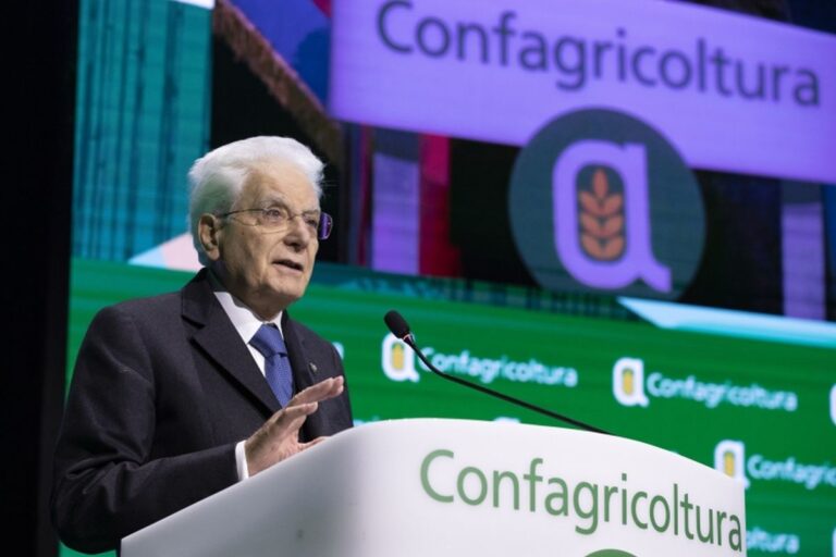 Mattarella: “Agricoltura volano per la crescita”