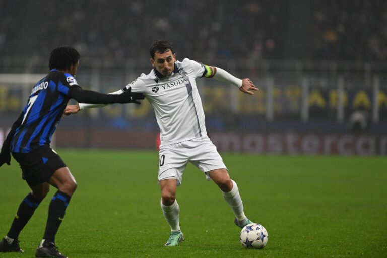 Pari senza gol con la Real Sociedad, Inter avanti da seconda