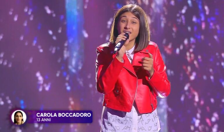 Carola Boccadoro si conferma stella di “Io Canto”: altra prova da applausi