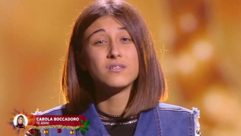Carola Boccadoro, brilla forte la stella della 13enne cantante gaggese