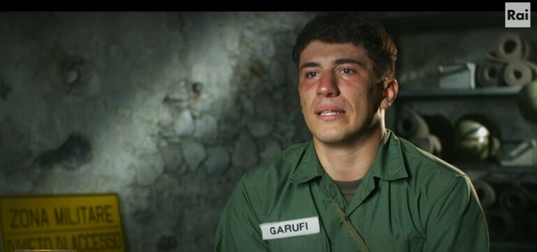 La Caserma, il taorminese Garufi eccellente protagonista su Rai2