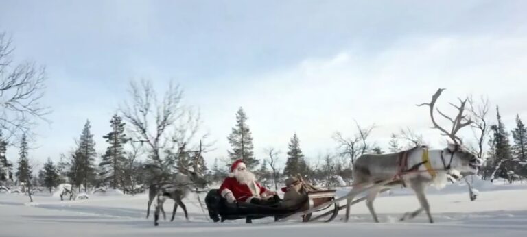 Lapponia: inizia il viaggio di Babbo Natale Lapponia: inizia il viaggio di Babbo Natale