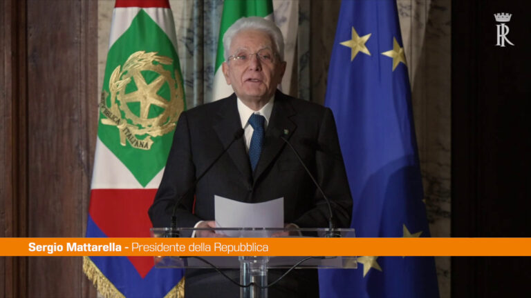 Mattarella: “Serve nuovo umanesimo del lavoro”