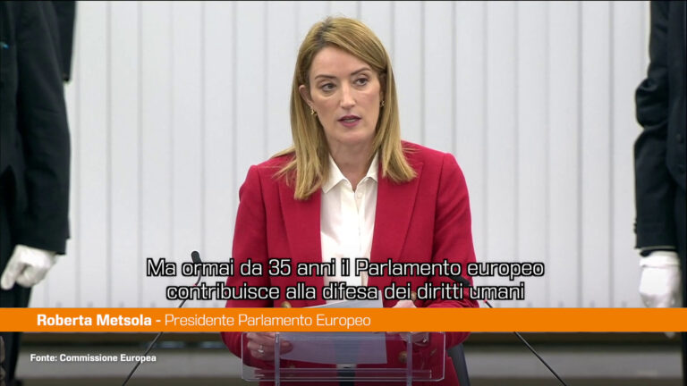 Metsola: “Mai dare per scontato il valore della libertà”