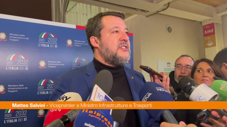 Ponte, Salvini: “Da Sicilia e Calabria contributo 15%”