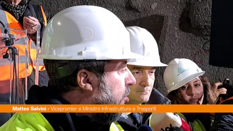 Salvini: “Nel 2032 primo treno Tav e Palermo-Stoccolma”