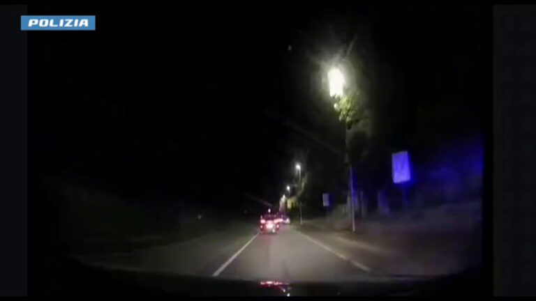 Arrestati dopo inseguimento, le immagini