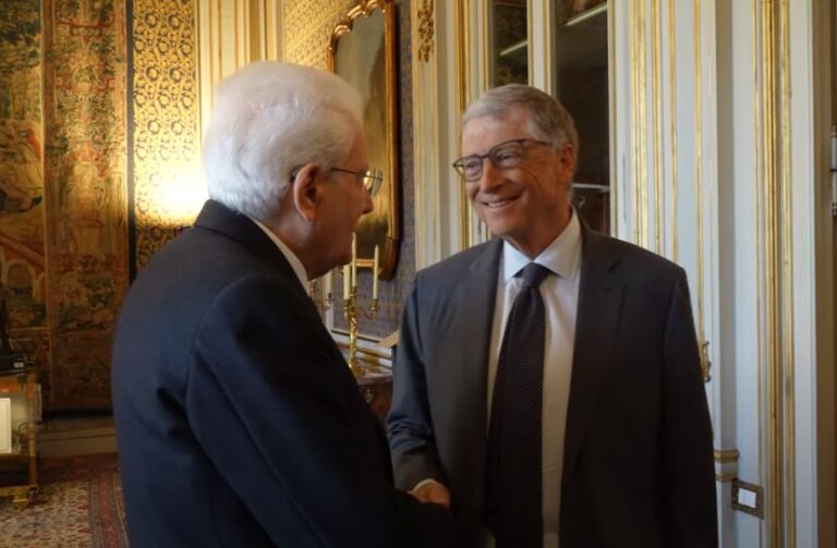 Mattarella riceve Bill Gates, non diminuire impegno per sviluppo Mattarella riceve Bill Gates, non diminuire impegno per sviluppo