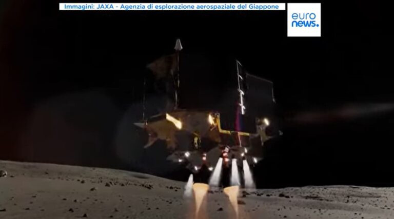 Il Giappone atterra sulla Luna: è il quinto Paese nella storia